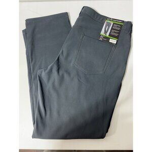 NEW w/ TAGS Men's THE BC CLOTHING CO. Stretch Brushed Inside Grey Pants 40x32